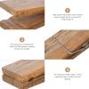 Cabilock 3 pcs with Decoration Clothespins Holders Coat Large Wood Multi Clamp Wall Big Racks Clips Decor Pins Room As Beach Farmhouse Clothespin Jumbo Wooden for Mounted Creative Spring view 3