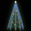vidaXL Christmas Tree Net Lights with 250 LEDs Blue 98.4" view 3