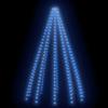 vidaXL Christmas Tree Net Lights with 250 LEDs Blue 98.4" view 4