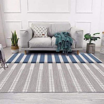 Electric Heated Carpet Large Size Heated Floor Mats European Style Heated Area Rugs with Timer & Thermostat for Office Home