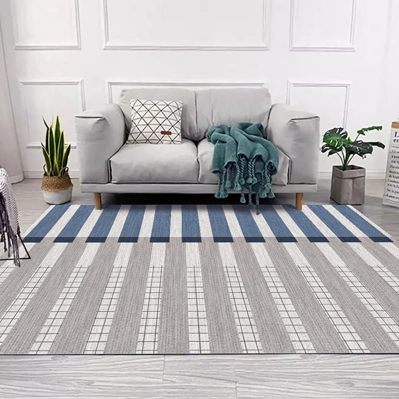 Electric Heated Carpet Large Size Heated Floor Mats European Style Heated Area Rugs with Timer & Thermostat for Office Home