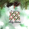 Wyoming Home State Christmas Decorations for Tree Sweet Home Ornament for Christmas Tree Decor Merry Christmas Personalized Christmas Ornaments 2022 Funny Christmas Souvenir Long Distance Xmas Gift view 1