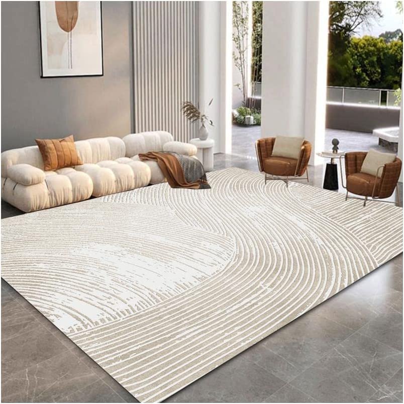 OLOTU Floor Heated Mats Electric Floor Heater European Style Heated Area Rug with Adjustable Thermostat & Timer Waterproof for Home