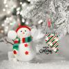 Merry Christmas Ornaments Nevada Home State Personalized Christmas Ornaments 2022 Ornaments for Christmas Trees Souvenir Xmas Tree Hang Pendant Exchange Long Distance Gift view 2