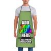 AXKEUDO Customize Apron with Your Text Here for Mother's Day Birthday Christmas Gifts Personalized Kitchen Aprons Kiwi view 2