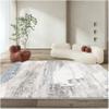 OLOTU Carbon Crystal Heated Area Rug Fast Heating Heated Floor Mats Fashion Style Electric Heated Carpet with Timer and Thermostat view 1