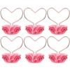 Rose Shower Curtain Hooks 12pcs Decorative Hangers Heavy Duty for Shower Curtain and Rings view 1