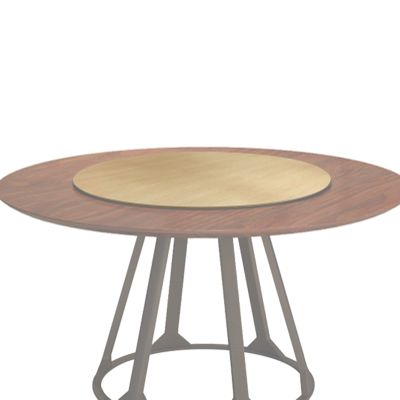 Home Dining Turntable, 70/80/90cm Dining Table Top Serving Plate, Wooden Lazy Susan Serving Tray, Hotel Tabletop Service Plate, Dining Table Organizer Tray (Color : G, Size : 90cm-36in)