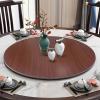 360 Wood Serving Tray, 80/90/100cm Round Rotating Serving Plate, Dining Table Organizer Tray, Home Dining Turntable, Rotating Serving Board, Easy To Share Food, Smooth Rotation (Color : C, Size : 7 view 1