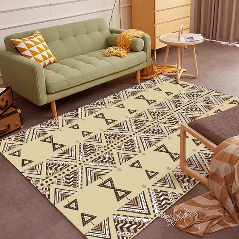 Electric Heated Carpet Large Size Heated Floor Mats European Style Heated Area Rugs with Timer & Thermostat for Office Home