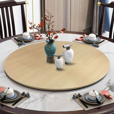 360 Wood Serving Tray, 80/90/100cm Round Rotating Serving Plate, Dining Table Organizer Tray, Home Dining Turntable, Rotating Serving Board, Easy To Share Food, Smooth Rotation (Color : G, Size : 6