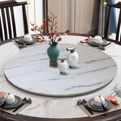 360 Wood Serving Tray, 80/90/100cm Round Rotating Serving Plate, Dining Table Organizer Tray, Home Dining Turntable, Rotating Serving Board, Easy To Share Food, Smooth Rotation (Color : B, Size : 6
