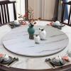 360 Wood Serving Tray, 80/90/100cm Round Rotating Serving Plate, Dining Table Organizer Tray, Home Dining Turntable, Rotating Serving Board, Easy To Share Food, Smooth Rotation (Color : B, Size : 6 view 1
