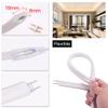 KISUFU 55.8ft/17m Neon LED Strip Light AC110V 2835 LED Neon Rope Light, IP65 Waterproof Dimmable Flexible Silicone Light Strip, 8x16mm LED Neon Light Strip forIndoors, Outdoors Decor(Blue) view 4