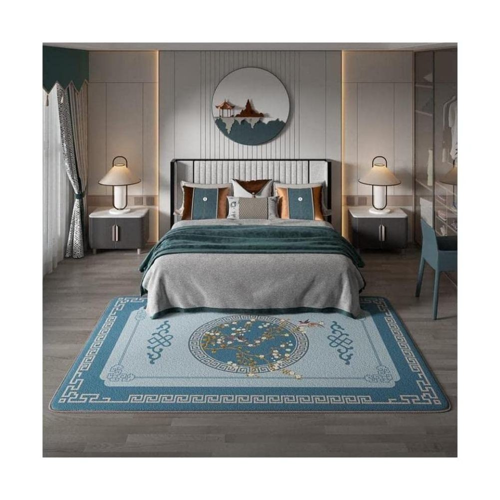 VNABO Heated Floor Mats Adjustable Heated Area Rug Electric Heated Floor Vintage Heated Carpet Creativity Home Heater Electric Mat