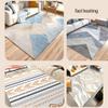 VNABO Heated Area Rug Carbon Crystal Heated Floor Mats Adjustable Heater Electric Mat Classic Simplicity Electric Heated Floor view 2