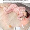 VNABO Heated Floor Mats Adjustable Heated Area Rug Electric Heated Floor Vintage Heated Carpet Creativity Home Heater Electric Mat view 3