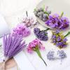 Queenbox 1x60mm 90pcs Foam Artificial Holly Berries Bunch Fake Fruit Flower Stamens Bouquet for Craft DIY Wreaths Wedding Party Christmas Tree, 20 view 4
