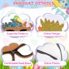 Hungdao 12 Pcs Felt Easter Glasses Easter Egg Glasses Frame Bulk Bunny Eyeglasses Plastic Photo Props for Kids Adult Easter Basket Stuffers Filler Easter Party Favors Decor Supplies view 3