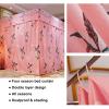 Bed Canopy Luxury Four Season Bed Curtain, Double Layer Bed Canopy is Used for Single Double Bed, Dustproof Shading is Used for Bedroom Decoration, Easy to Assemble (Size : 200x220x200cm) view 3