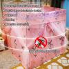 Bed Canopy Luxury Four Season Bed Curtain, Double Layer Bed Canopy is Used for Single Double Bed, Dustproof Shading is Used for Bedroom Decoration, Easy to Assemble (Size : 200x220x200cm) view 4