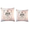222 Alignment Numerology Lover Angel Numbers Lover Mystical Throw Pillow view 3