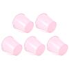 Abaodam Pink Mini Tinplate Flower Bucket Set of 5 with Handle view 1