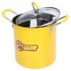 3L Deep Fryer Pot, Stainless Steel Japanese Frying Pot with Oil Filter Fil & Lid for Home Kitchen, Mini Deep Frying Pan with Nonslip Handle for Most Stove, Heat Insulation view 1
