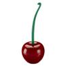 Cherry Toilet Brush, 2 Pack Cute Toilet Brush with Standing Bowl Long Handle Cherry Brush Toilet Home Bathroom Tools and Organizer Base view 3