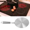 Gas Electric Cooker Plate, 7.7 inch Induction Interface Disk Evenly Heating Induction Cooker Adapter Plate Easy to Grip Heat Diffuser Converter Plate for Kitchen view 2