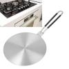 Gas Electric Cooker Plate, 7.7 inch Induction Interface Disk Evenly Heating Induction Cooker Adapter Plate Easy to Grip Heat Diffuser Converter Plate for Kitchen view 3