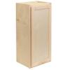 Quicklock RTA (Ready-to-Assemble) 30" Tall Wall Kitchen Cabinets - Shaker Style | 100% Hardwood | Made in America | Soft Close Hardware (Raw Maple, 12" D x 21" W x 30" H) view 1