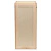 Quicklock RTA (Ready-to-Assemble) 30" Tall Wall Kitchen Cabinets - Shaker Style | 100% Hardwood | Made in America | Soft Close Hardware (Raw Maple, 12" D x 21" W x 30" H) view 3