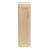 Quicklock RTA (Ready-to-Assemble) 30" Tall Wall Kitchen Cabinets - Shaker Style | 100% Hardwood | Made in America | Soft Close Hardware (Raw Maple, 12" D x 9" W x 30" H) view 2