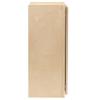 Quicklock RTA (Ready-to-Assemble) 30" Tall Wall Kitchen Cabinets - Shaker Style | 100% Hardwood | Made in America | Soft Close Hardware (Raw Maple, 12" D x 9" W x 30" H) view 4