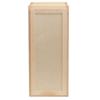 Quicklock RTA (Ready-to-Assemble) 30" Tall Wall Kitchen Cabinets - Shaker Style | 100% Hardwood | Made in America | Soft Close Hardware (Raw Maple, 12" D x 18" W x 30" H) view 3
