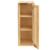 Quicklock RTA (Ready-to-Assemble) 30" Tall Wall Kitchen Cabinets - Shaker Style | 100% Hardwood | Made in America | Soft Close Hardware (Rustic Hickory, 12" D x 15" W x 30" H) view 3