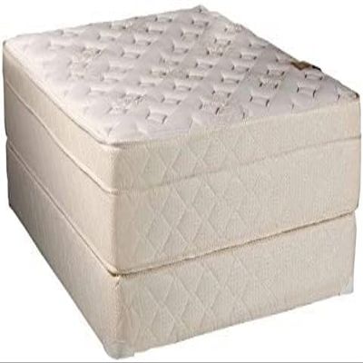 DS Solutions USA Beverly Hills King Firm Foam Eurotop Mattress and Box Spring Set
