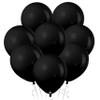 AFTERLOON Biodegradable Mini Balloons 100 pcs Onyx Black 5 Inch, Matte Color Thickened Extra Strong Latex Helium Float, Baby Shower Gender Reveal Garland Arch Wedding Birthday Party Decorations view 2