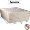 DS Solutions USA Beverly Hills Twin Firm Foam Eurotop Mattress and Box Spring Set view 2