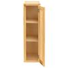 Quicklock RTA (Ready-to-Assemble) 30" Tall Wall Kitchen Cabinets - Shaker Style | 100% Hardwood | Made in America | Soft Close Hardware (Rustic Hickory, 12" D x 18" W x 30" H) view 4