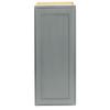 Quicklock RTA (Ready-to-Assemble) 30" Tall Wall Kitchen Cabinets - Shaker Style | 100% Hardwood | Made in America | Soft Close Hardware (Magnetic Gray, 12" D x 12" W x 30" H) view 2