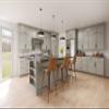 Quicklock RTA (Ready-to-Assemble) 30" Tall Wall Kitchen Cabinets - Shaker Style | 100% Hardwood | Made in America | Soft Close Hardware (Magnetic Grey, 12" D x 30" W x 12" H) view 2