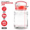 1 Gallon Glass Jar With Lid (2 Pack) 128 oz Large Mason Jars Wide Mouth for Sun Tea, Big Kombucha Jugs for Fermentation, Kimchi Container, Cabbage, Tomatoes, Pickles, Hot Peppers, Duck Eggs view 2