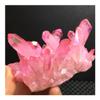 WGPHD Health & Household Rose Flame Aqua Aura Quartz Crystal vug Rainbow Titanium Bismuth Silicon Cluster view 3