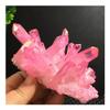 WGPHD Health & Household Rose Flame Aqua Aura Quartz Crystal vug Rainbow Titanium Bismuth Silicon Cluster view 4