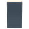 Quicklock RTA (Ready-to-Assemble) 30" Tall Wall Kitchen Cabinets - Shaker Style | 100% Hardwood | Made in America | Soft Close Hardware (Needlepoint Navy, 12" D x 18" W x 30" H) view 3