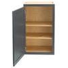 Quicklock RTA (Ready-to-Assemble) 30" Tall Wall Kitchen Cabinets - Shaker Style | 100% Hardwood | Made in America | Soft Close Hardware (Needlepoint Navy, 12" D x 18" W x 30" H) view 4