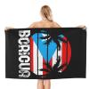 BZAXXQI Puerto Rico Boricua Bath Towels,Puerto Rico Beach Towel Quick Dry Bath Towels Soft Bath Towel for Swimming Camping Hotel Sports Bathroom view 2