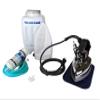 Silver Star ES-85AF Steam Iron  110 Volt Gravity Fed Hanging Bottle Clothes Iron with Non-Stick Laminate Sole Plate, Demineralizer Cartridge, Silicon Iron Rest & Hardware view 1